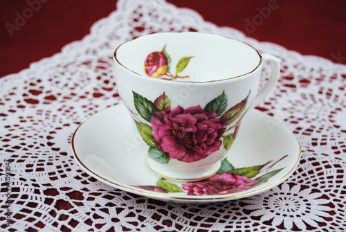 Photo: High tea in omastijl High tea in omastijl