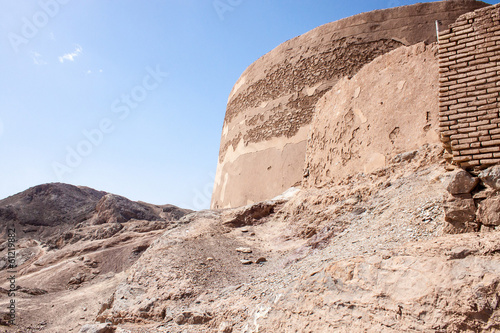 Photo: Zoroastrinan Tower of Silence in Yazd, Iran Zoroastrinan Tower of Silence in Yazd, Iran