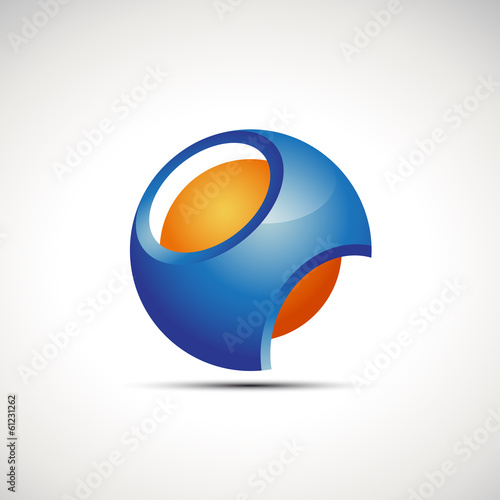 Vector: Vector Logo abstract geometric form Vector Logo abstract geometric form