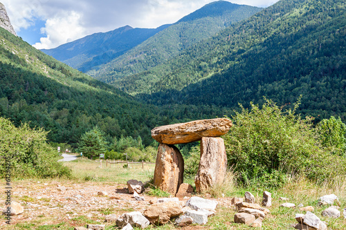 Photo: Dolmen in the Spanish Pyrenees Dolmen in the Spanish Pyrenees