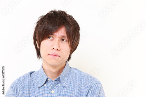 Photo: 心配する男性 心配する男性