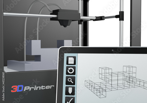 Illustration: 3D printing 3D printing
