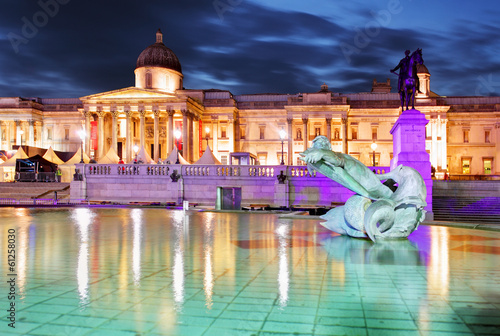 Photo: National Gallery of Art, Trafalgar Square, London National Gallery of Art, Trafalgar Square, London