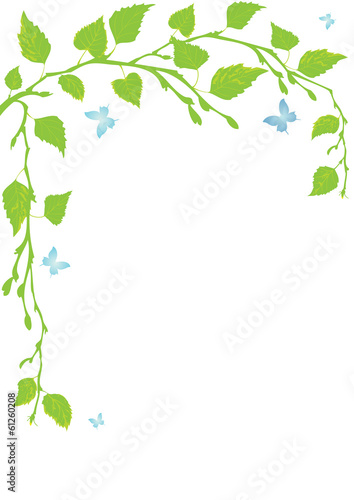 Vector: spring background spring background