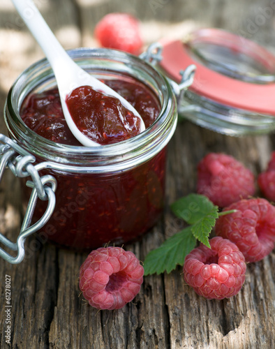 Photo: Raspberry jam Raspberry jam