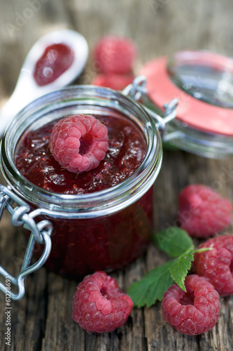 Photo: Raspberry jam Raspberry jam