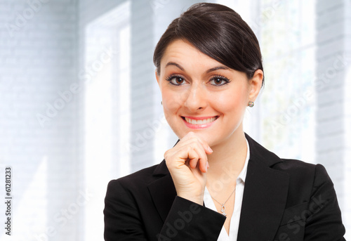 Photo: Smiling businesswoman Smiling businesswoman