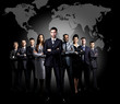 Photo: Full-length portrait of group of business people Full-length portrait of group of business people
