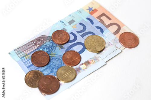 Photo: euro money euro money