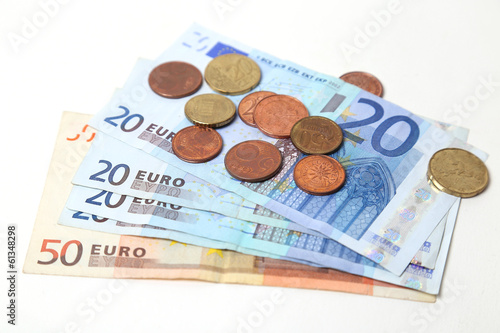 Photo: euro money euro money