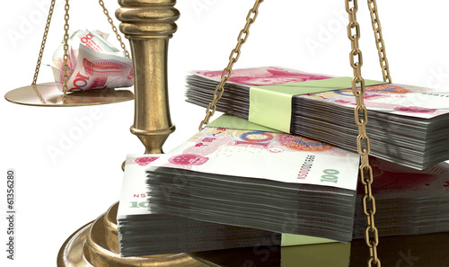 Illustration: Inequality Scales Of Justice Income Gap China Inequality Scales Of Justice Income Gap China