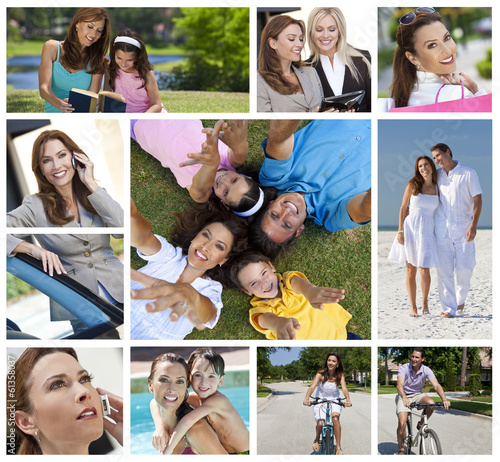 Photo: Working Woman Mother & Wife With Family Working Woman Mother & Wife With Family