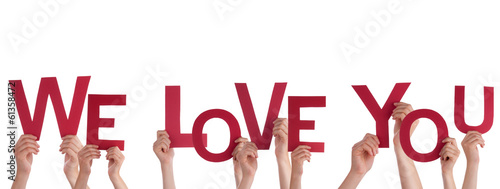 Photo: Hands Holding We Love You Hands Holding We Love You