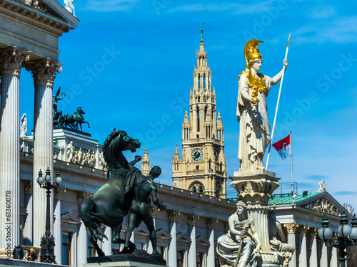 Photo: Österreich, Wien, Parlament Österreich, Wien, Parlament