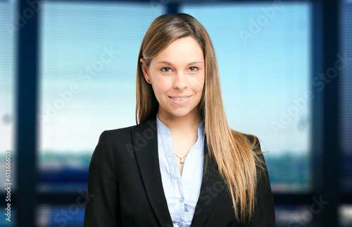 Photo: Smiling businesswoman Smiling businesswoman