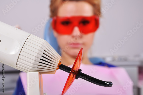 Photo: dental ultraviolet light tool dental ultraviolet light tool