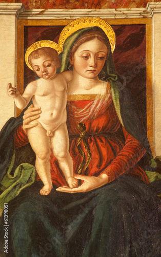 Photo: Verona - Paint Immaculate conception in Santa Anastasia Verona - Paint Immaculate conception in Santa Anastasia