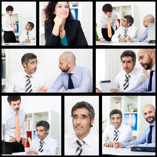 Photo: Business people composition Business people composition