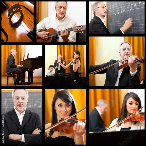 Photo: Music collage Music collage