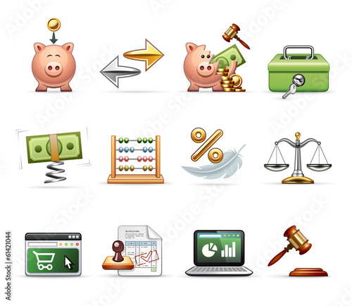 Vector: Finance, Business and Savings - Harmony Icon Set 03 Finance, Business and Savings - Harmony Icon Set 03