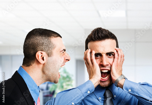 Photo: Angry boss Angry boss