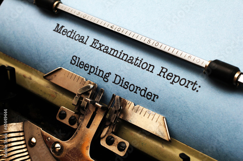 Photo: Sleeping disorder Sleeping disorder