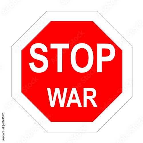 Illustration: Stop war Stop war