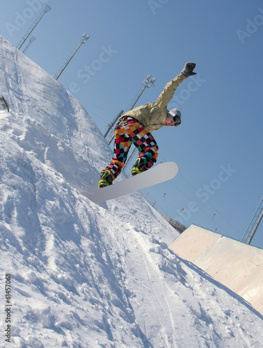 Photo: extreme snowboarding. extreme snowboarding.