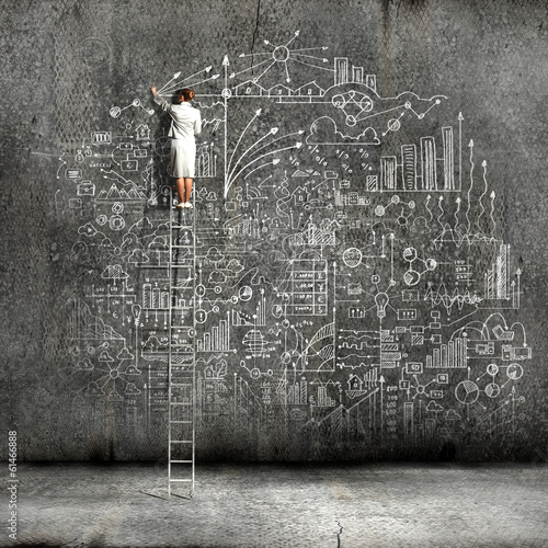 Photo: Big business plan Big business plan