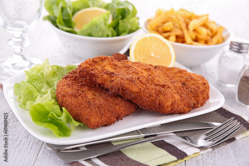 Photo: breaded meat breaded meat