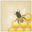 bee honeycomb old background bee honeycomb old background