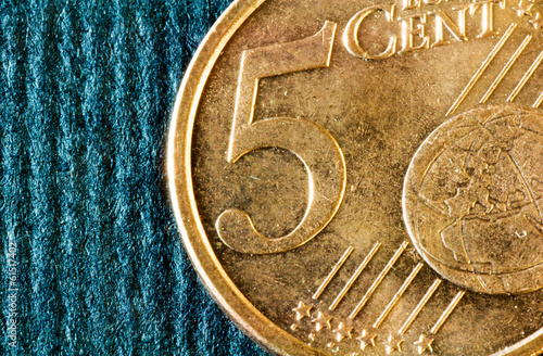 Photo: cinque centesimi di euro cinque centesimi di euro