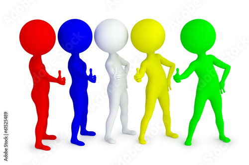 Illustration: Command of small men Command of small men