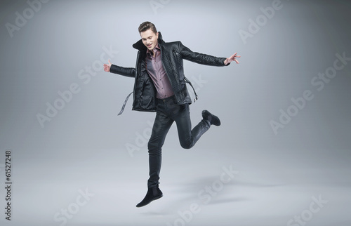 Photo: Succesful man enjoying each day Succesful man enjoying each day