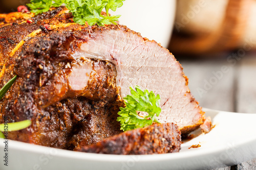 Photo: Roasted shoulder Roasted shoulder