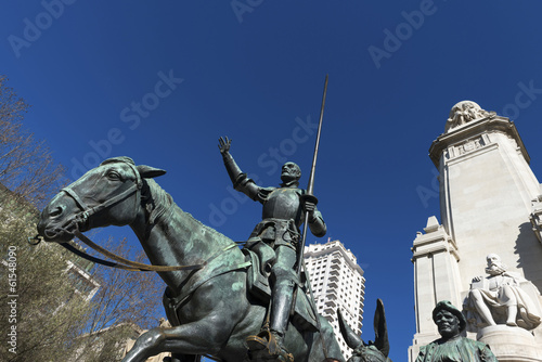 Photo: Tribute to Cervantes, Madrid Tribute to Cervantes, Madrid