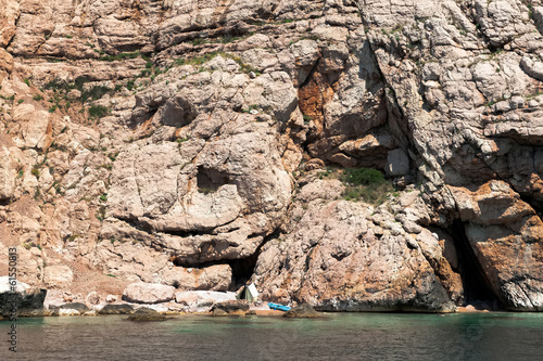 Photo: the cool rock over the sea the cool rock over the sea