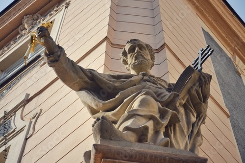 Photo: Statue of Saint Peter in Prague Statue of Saint Peter in Prague