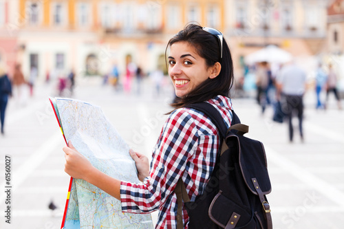 Photo: Woman Enjoying the Voyage Woman Enjoying the Voyage
