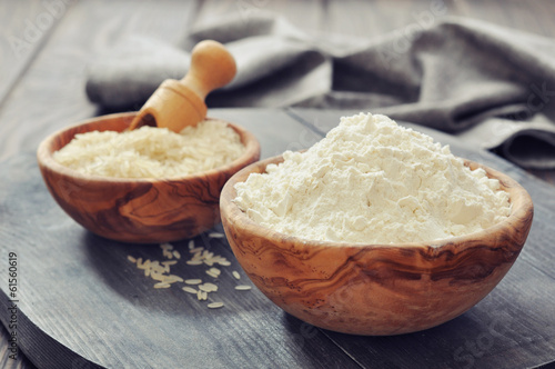 Photo: Rice flour Rice flour