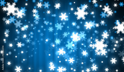 Illustration: Winter background Winter background