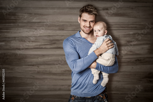 Photo: papa mit kind papa mit kind