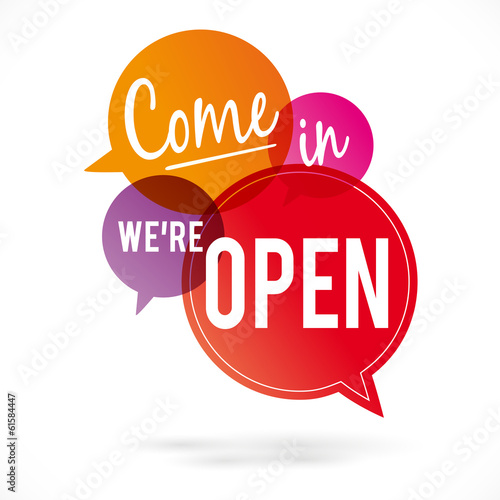Vector: We're open We're open