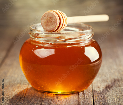 Photo: jar of honey jar of honey