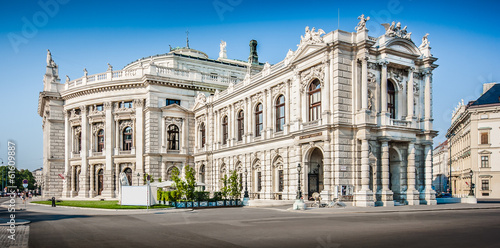 Photo: Burgtheater at famous Wiener Ringstrasse in Vienna, Austria Burgtheater at famous Wiener Ringstrasse in Vienna, Austria