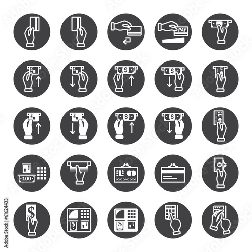 Vector: banking icons set banking icons set