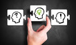Idee-Entstehungs-Prozess als Puzzle Idee-Entstehungs-Prozess als Puzzle