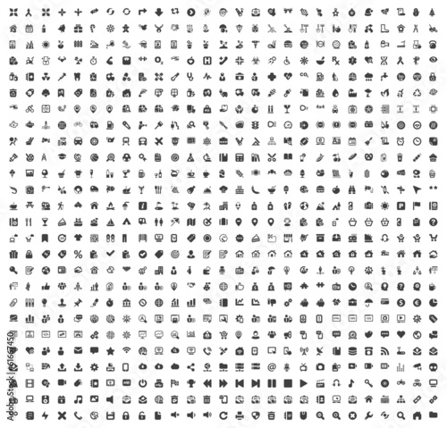 Vector: 700 universal icons 700 universal icons