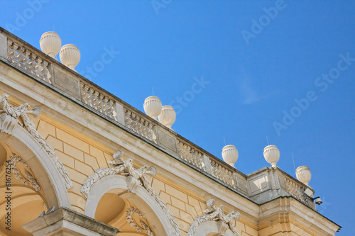 Photo: Detail of the Gloriette. Schonbrunn. Vienna, Austria Detail of the Gloriette. Schonbrunn. Vienna, Austria