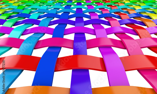 Illustration: Regenbogen Farben Gitter 3 Regenbogen Farben Gitter 3